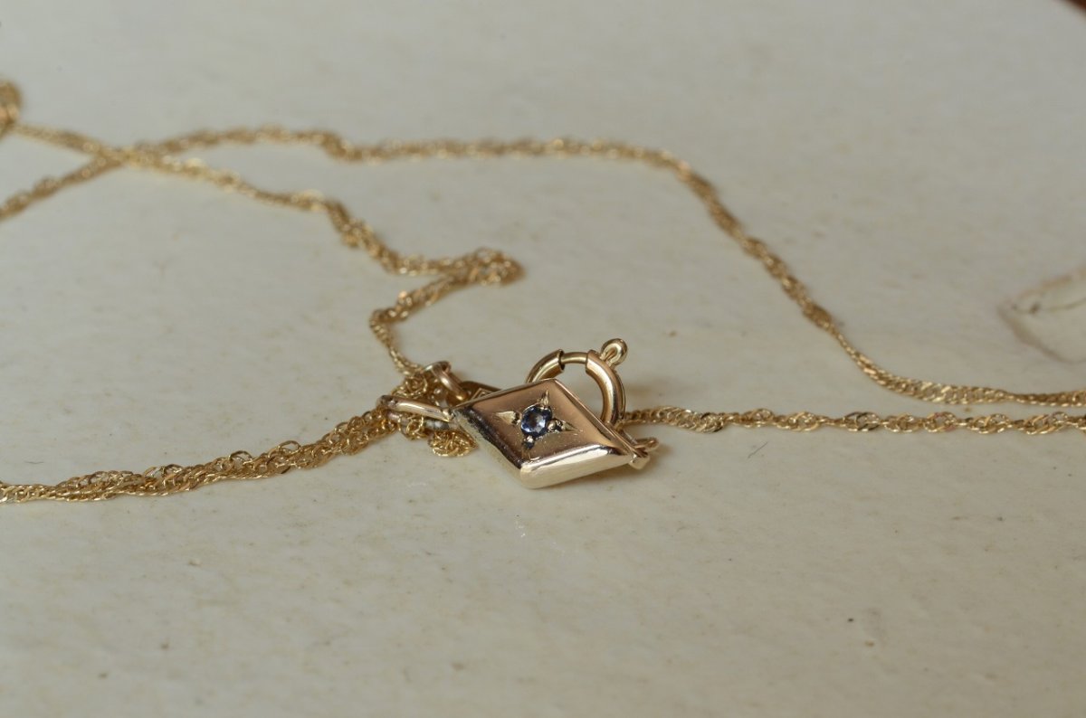 画像4: 十字星〜タンザナイト〜（ペンダントトップのみ） (4)